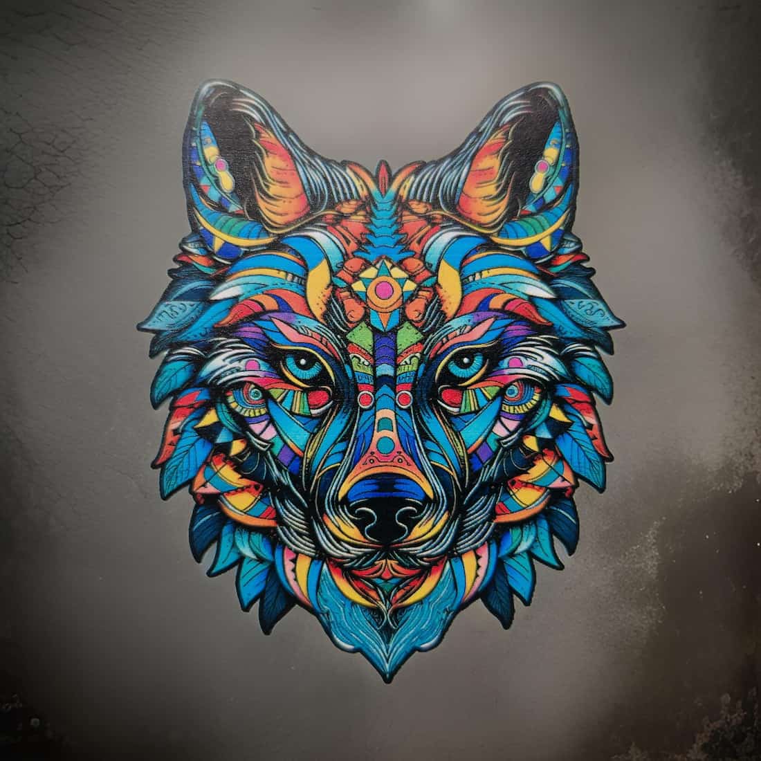 Wooden Animal and Nature Puzzles Wolf