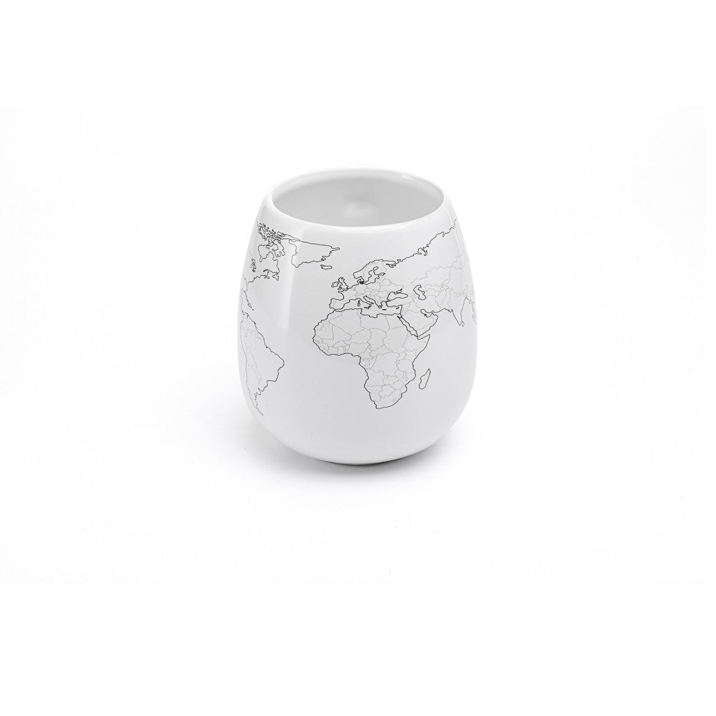 World Map Colour-In Mug | Travel Gift for Adventurers